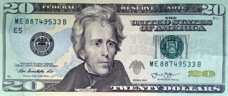 Counterfeit $20 USD Bills