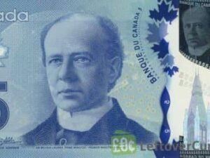 Counterfeit $5 CAD Bills