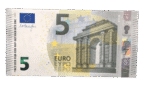 Counterfeit €5 Euro Bills