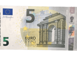 Counterfeit €5 Euro Bills